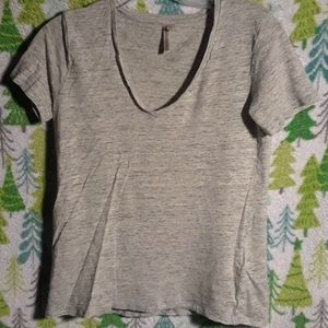 Grey V-Neck